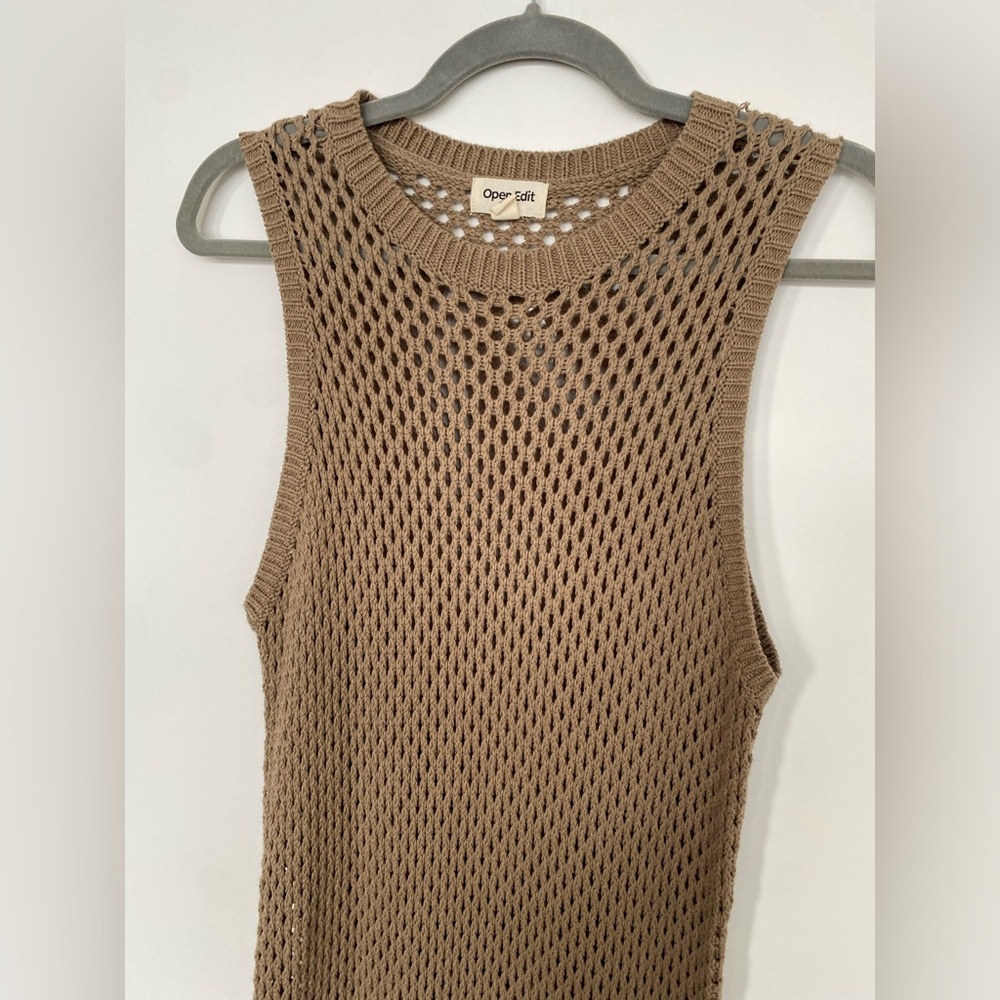 Open Edit Maxi Beach Coverup SM
